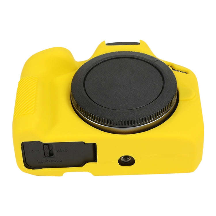 For Canon EOS R50 Soft Silicone Protective Case(Yellow)