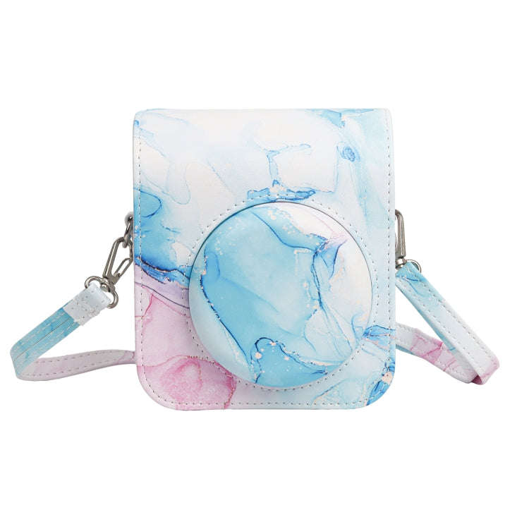 For FUJIFILM instax mini 12 Painted Full Body Leather Case Camera Bag with Strap(Dream Waves)