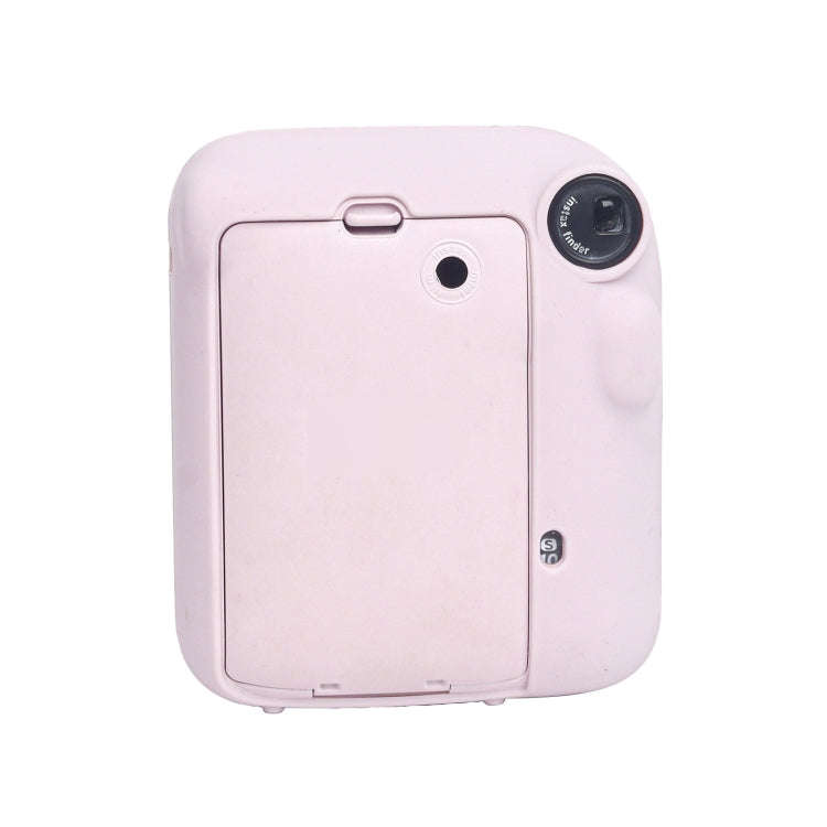 For FUJIFILM instax mini 12 Soft Silicone Camera Protective Case(Pink)