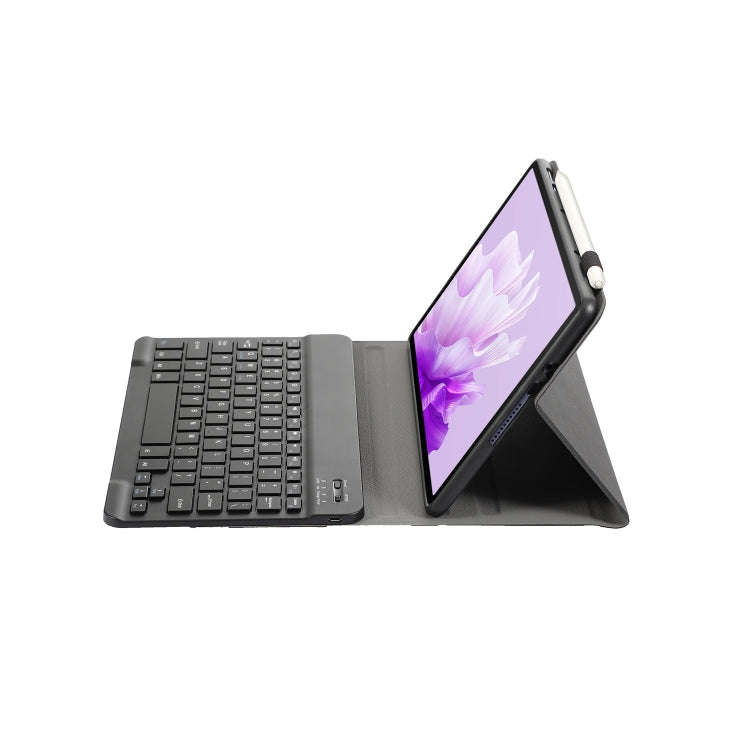 For Huawei MatePad 11.5 2023 AH17 Lambskin Texture Ultra-thin Detachable Bluetooth Keyboard Leath...