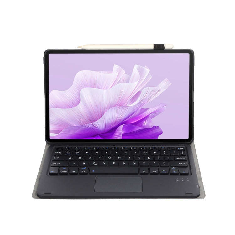 For Huawei MatePad 11.5 2023 AH17-A Lambskin Texture Ultra-thin Detachable Bluetooth Keyboard Lea...