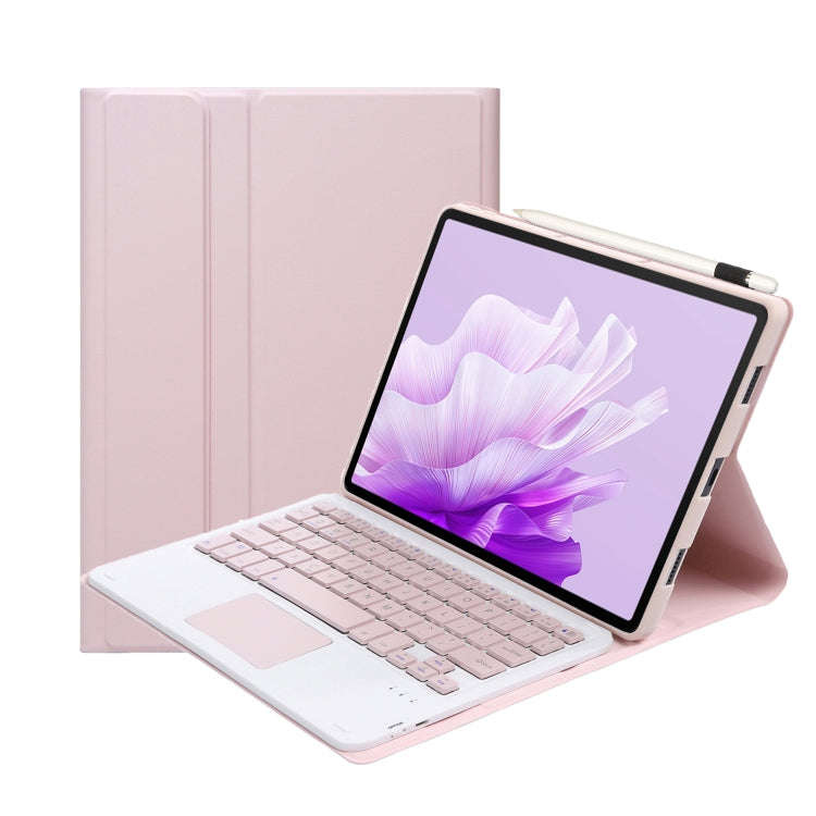 For Huawei MatePad 11.5 2023 AH17-A Lambskin Texture Ultra-thin Detachable Bluetooth Keyboard Lea...
