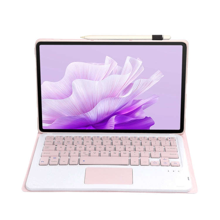 For Huawei MatePad 11.5 2023 AH17-A Lambskin Texture Ultra-thin Detachable Bluetooth Keyboard Lea...