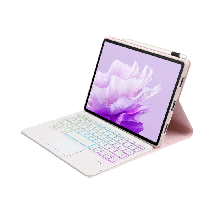 For Huawei MatePad 11.5 2023 AH17-AS Lambskin Texture Ultra-thin Detachable Backlight Bluetooth K...
