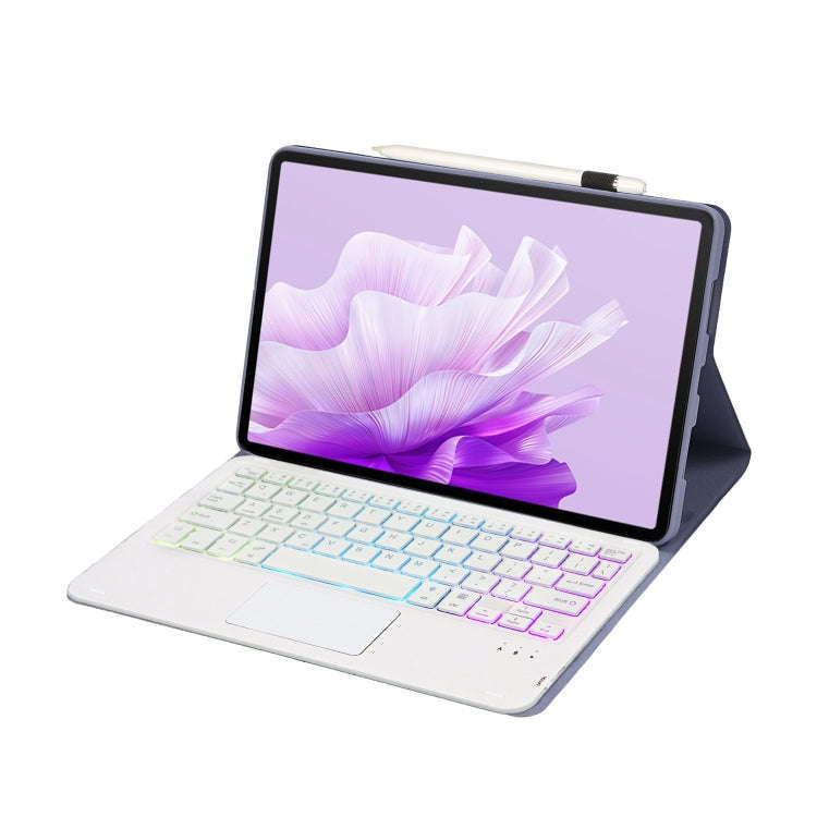 For Huawei MatePad 11.5 2023 AH17-AS Lambskin Texture Ultra-thin Detachable Backlight Bluetooth K...