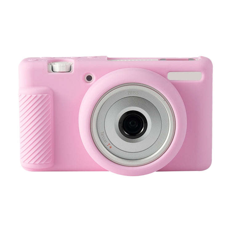 For Sony ZV-1F / ZV1 M2 Soft Silicone Protective Case(Pink)
