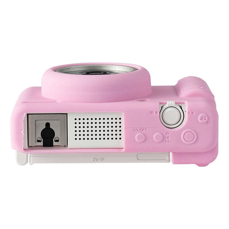 For Sony ZV-1F / ZV1 M2 Soft Silicone Protective Case(Pink)