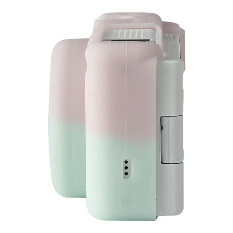 For Sony ZV-1F / ZV1 M2 Soft Silicone Protective Case(Jello Pink Green)