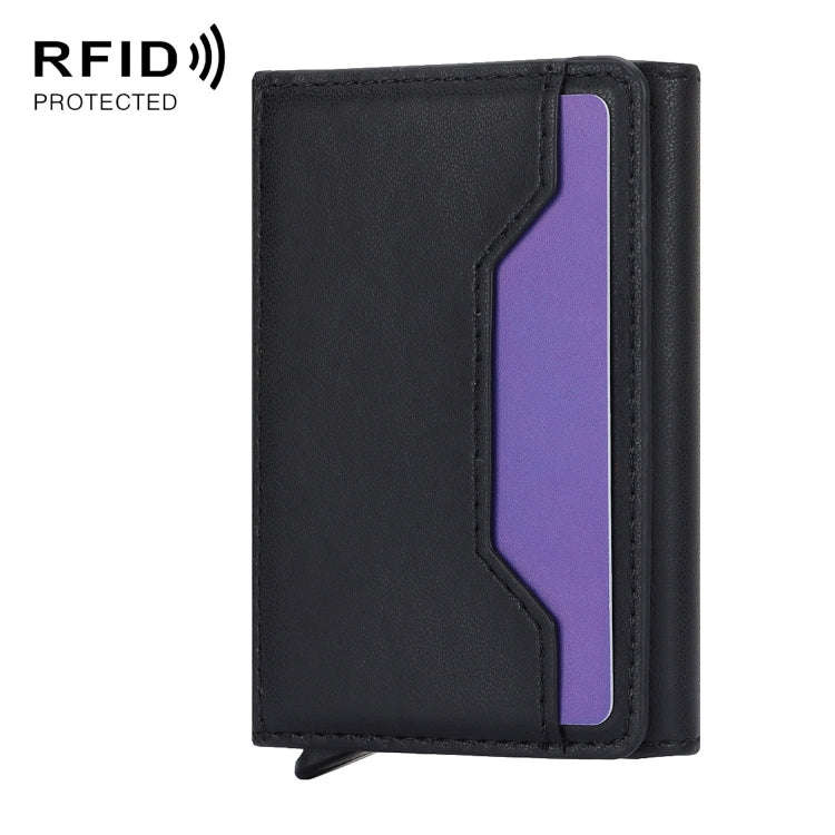 Anti Theft Brush Card Bag, Size:10x6x3cm(Black)