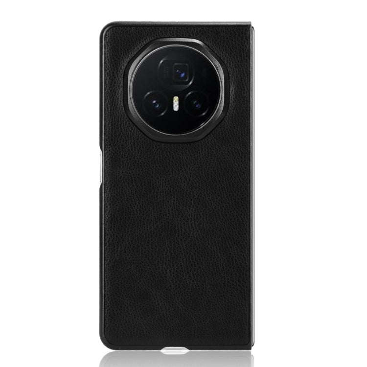 For Honor Magic V3 Litchi Texture Back Cover Phone Case(Black)