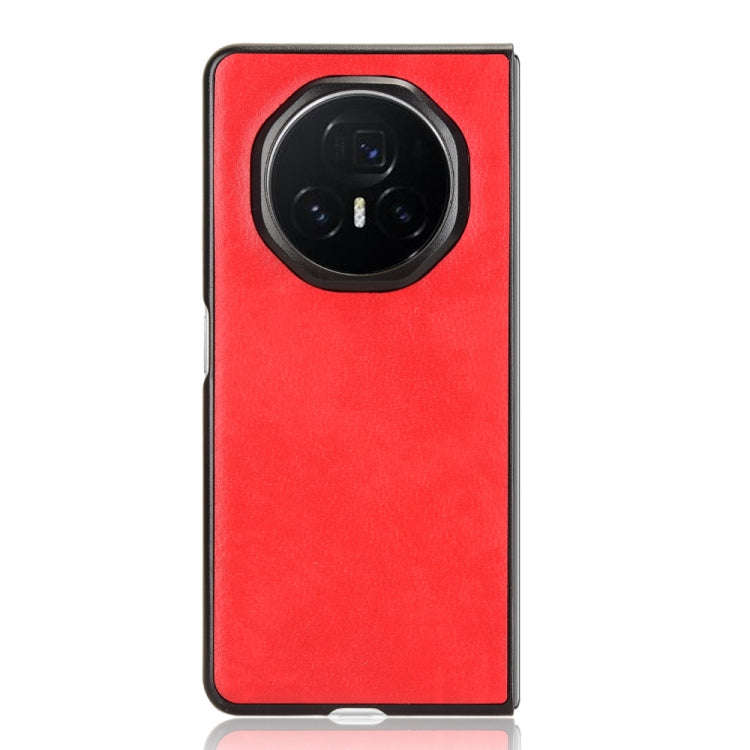 For Honor Magic V3 Litchi Texture Back Cover Phone Case(Red)