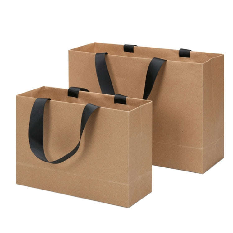 Buff Shopping Kraft Paper Bag Handbag, Size:XL