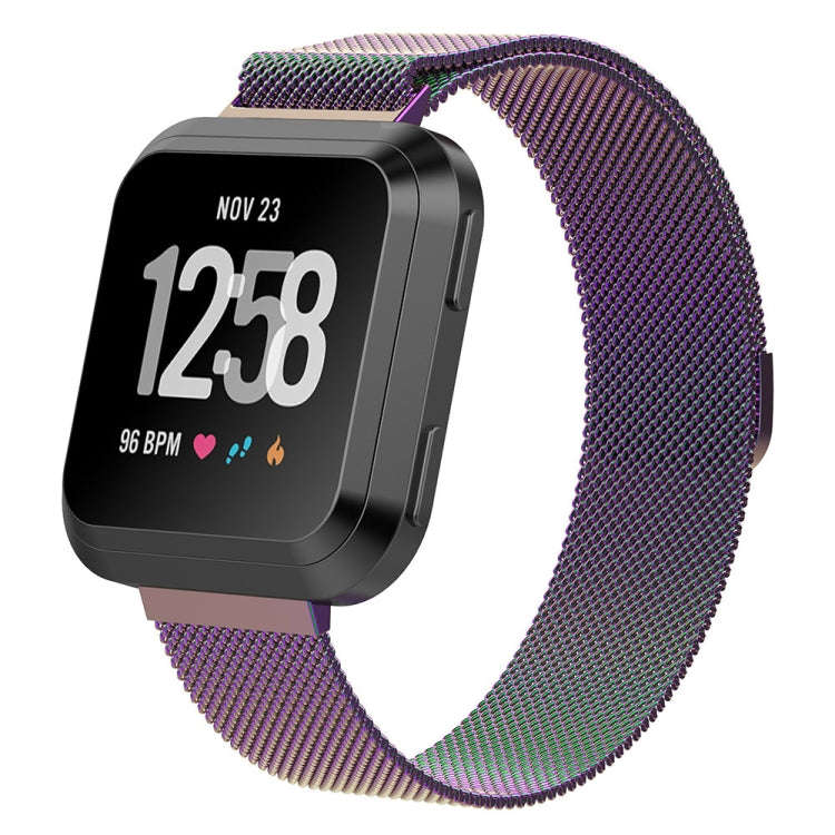 For Fitbit Versa 2 / Fitbit Versa / Fitbit Versa Lite Milanese Watch Band,, Large Size: 2.3x25.8c...