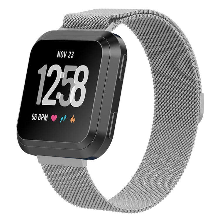For Fitbit Versa 2 / Fitbit Versa / Fitbit Versa Lite Milanese Watch Band,, Large Size: 2.3x25.8c...