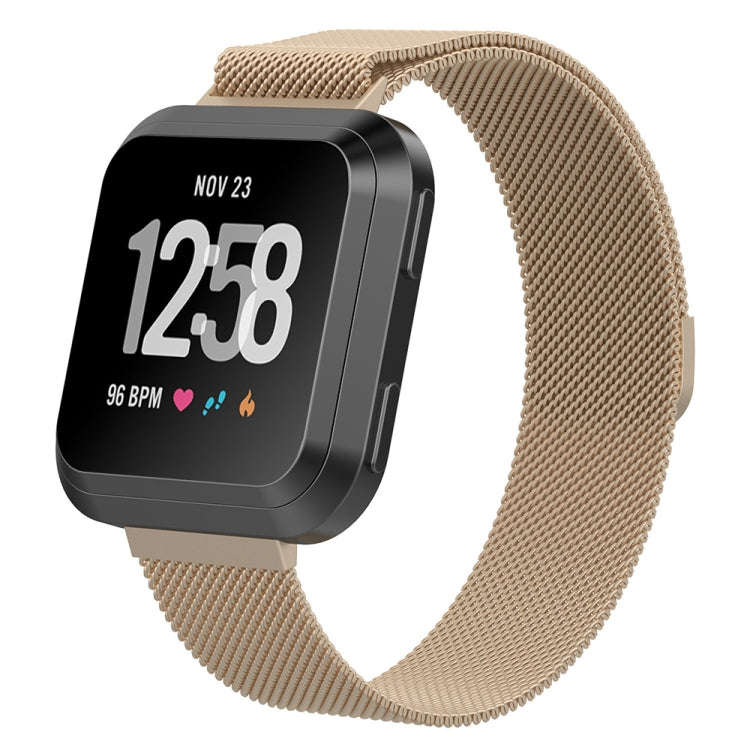 For Fitbit Versa 2 / Fitbit Versa / Fitbit Versa Lite Milanese Watch Band,, Small Size: 2.3x22.5c...