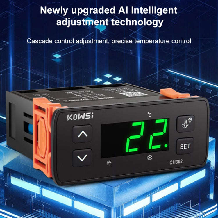 KWS-CH302 Intelligent Dual Sensor Temperature Controller