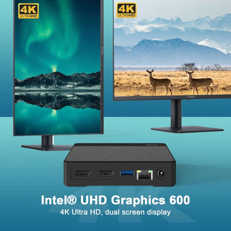 GXMO N42 Windows 11 Intel Gemini Lake N4000 Mini PC NVME SSD WiFi Mini Desktop Computer, Specific...