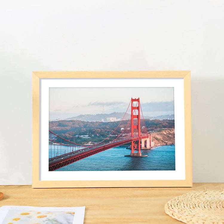 Imitation Solid Wood Photo Frame Document Frame 8 inch