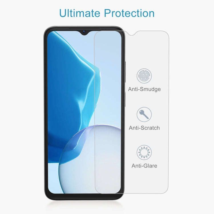 For DOOGEE N55 Pro 50pcs 0.26mm 9H 2.5D Tempered Glass Film