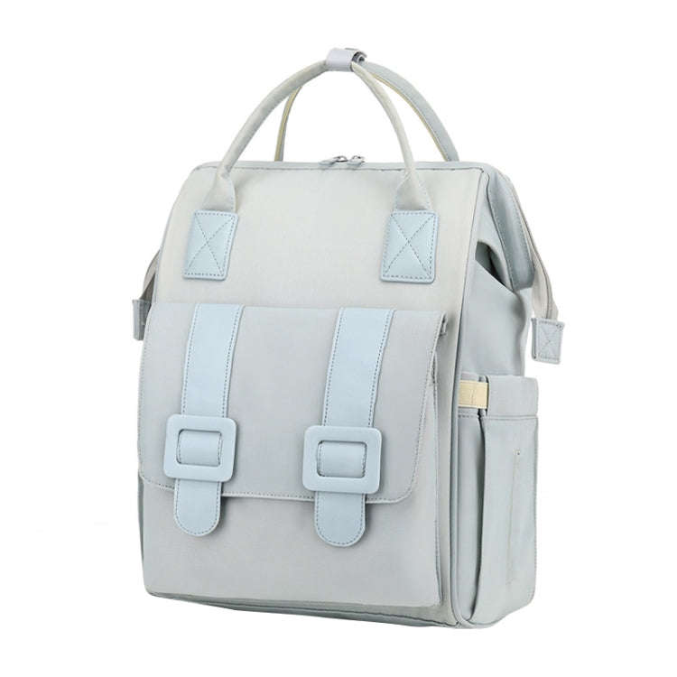 Multifunctional Mommy Bag Large Capacity Outgoing Baby Care Backpack(Classic Blue)