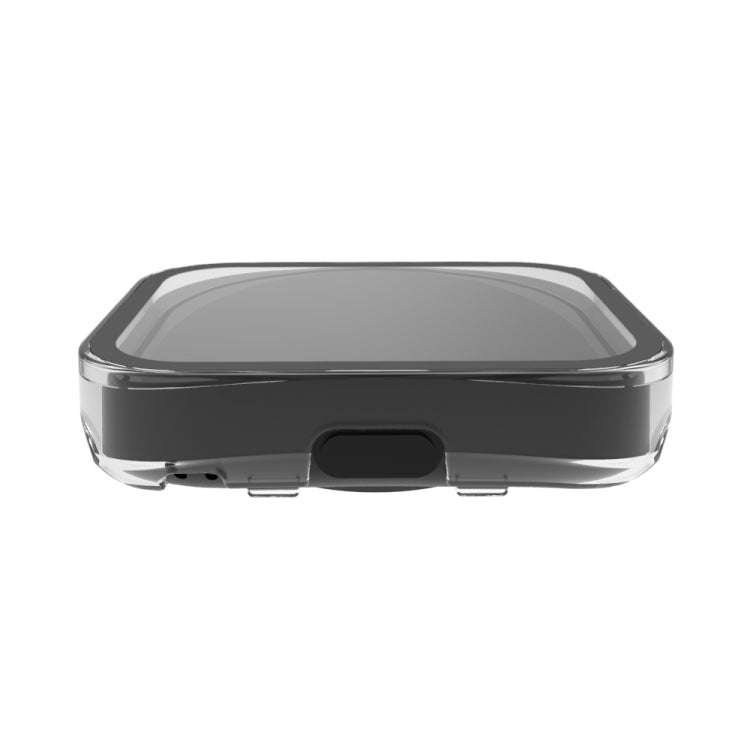 For Amazfit Bip 5 PC + Tempered Film Integrated Watch Protective Case(Black)
