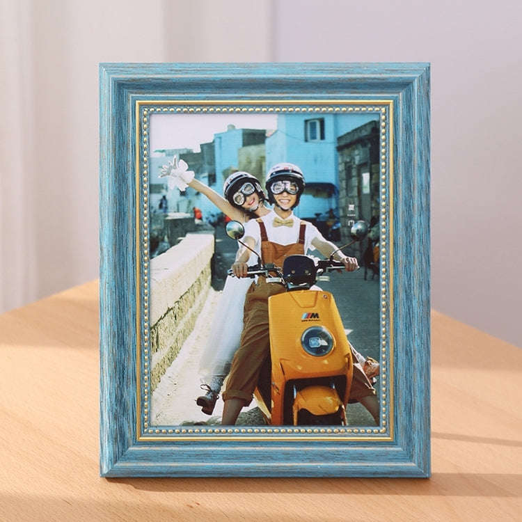 Creative Table Setting Simple Retro Wedding Studio Photo Wall Frame 10 inch Green
