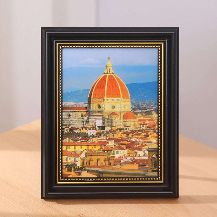 Creative Table Setting Simple Retro Wedding Studio Photo Wall Frame 10 inch Black