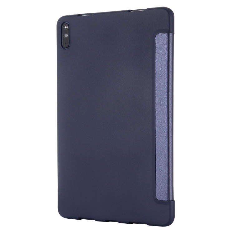 For Huawei Matepad 10.4 GEBEI Shockproof Horizontal Flip Leather Case with Three-folding Holder(B...