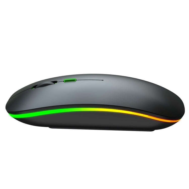 HXSJ M40 2.4GHZ 800,1200,1600dpi Third Gear Adjustment Colorful Wireless Mouse USB Rechargeable(B...