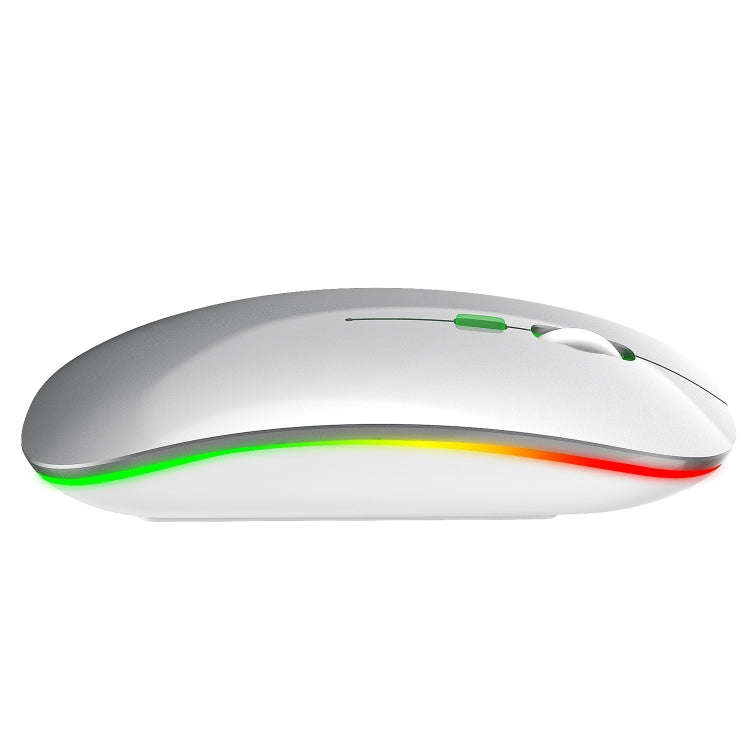 HXSJ M40 2.4GHZ 800,1200,1600dpi Third Gear Adjustment Colorful Wireless Mouse USB Rechargeable(S...