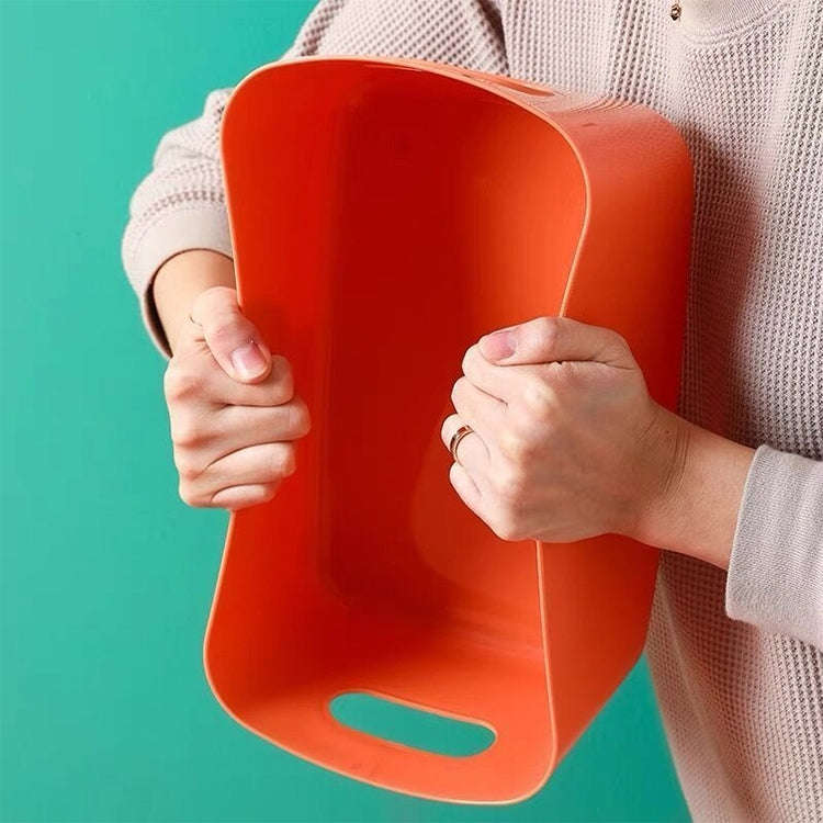5pcs Desktop Snack Storage Basket Kitchen Portable Storage Basket Sundries Box, Size:30.5x20.5x12...