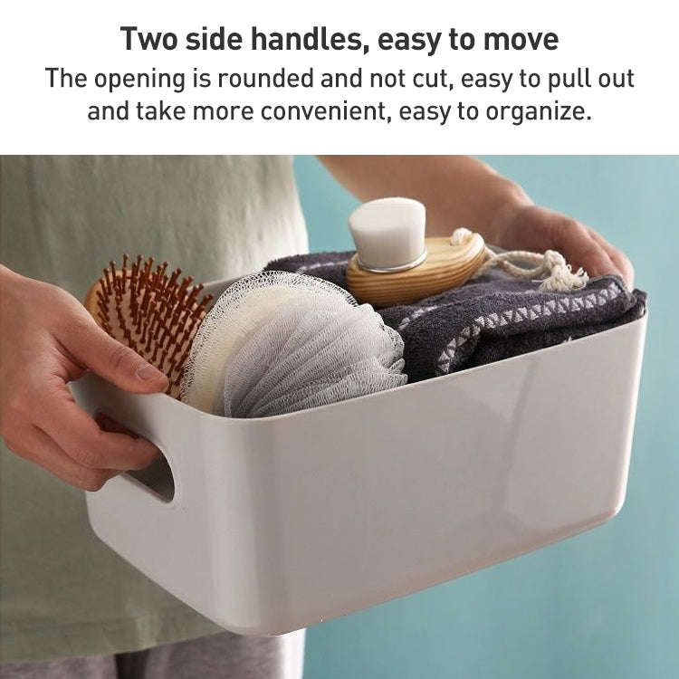 5pcs Desktop Snack Storage Basket Kitchen Portable Storage Basket Sundries Box, Size:30.5x20.5x12...