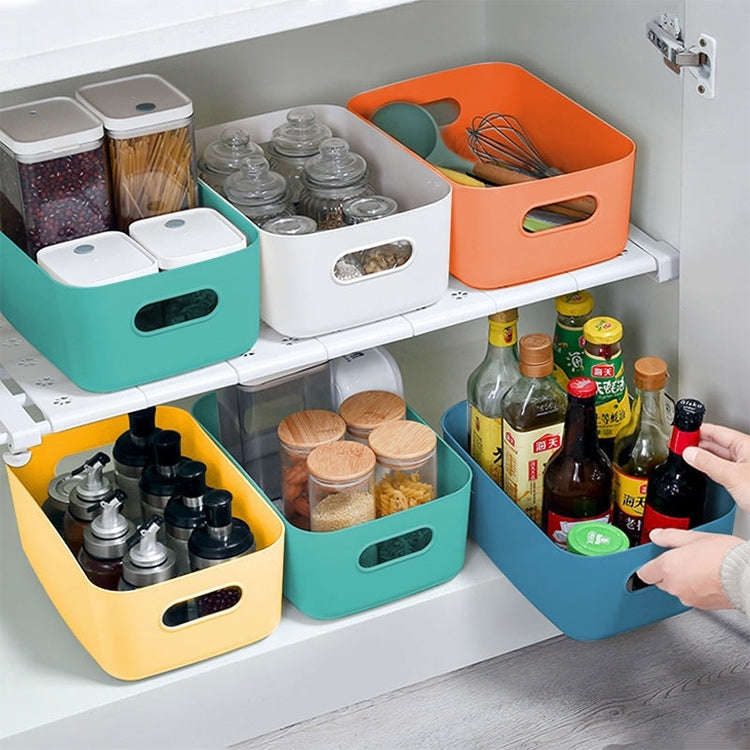5pcs Desktop Snack Storage Basket Kitchen Portable Storage Basket Sundries Box, Size:30.5x20.5x12...