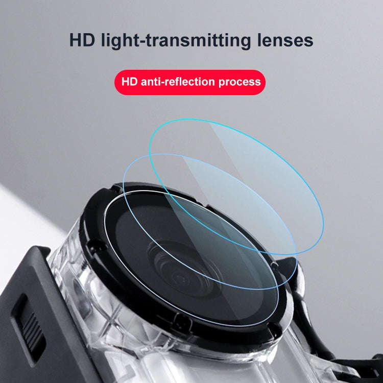 For Insta360 GO 3 / 3S Underwater Waterproof Housing Case with Touch Back Cover