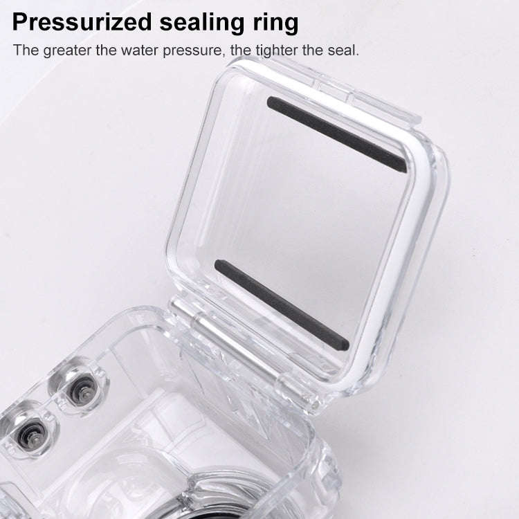 For Insta360 GO 3 / 3S Underwater Waterproof Housing Case with Touch Back Cover