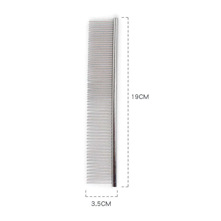Pet Beauty Comb Double Density Toothed Comb Fluffy Hair 19cm x 1