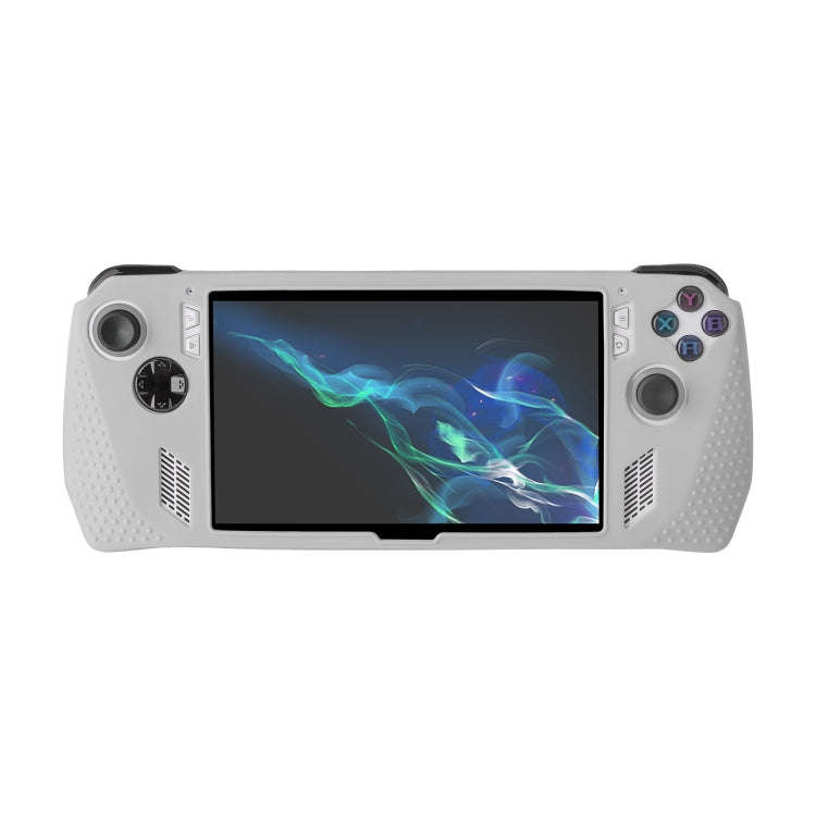 For ASUS ROG Ally Hifylux Gaming Console Silicone Case(Grey White)