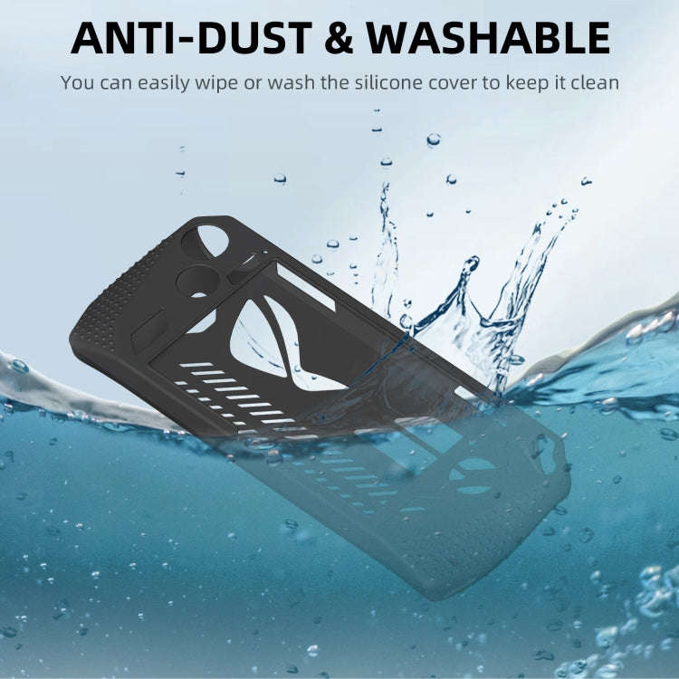 For ASUS ROG Ally Hifylux Gaming Console Silicone Case(Grey White)
