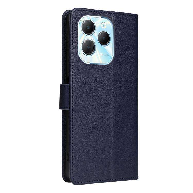 For Infinix Hot 40 / 40 Pro 3-Card Slots Multifunctional Leather Phone Case(Dark Blue)