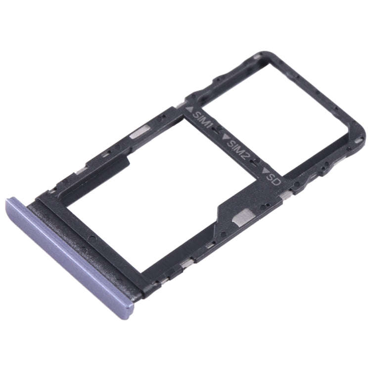For TCL 40 R Original SIM + Micro SD Card Tray(Purple)
