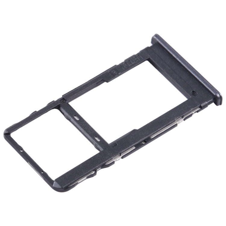 For TCL 40 XE Original SIM + Micro SD Card Tray(Black)