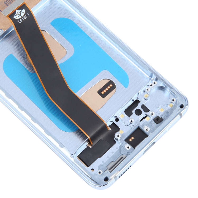For Samsung Galaxy S20 SM-G980 TFT LCD Screen Digitizer Full Assembly with Frame, Not Supporting ...