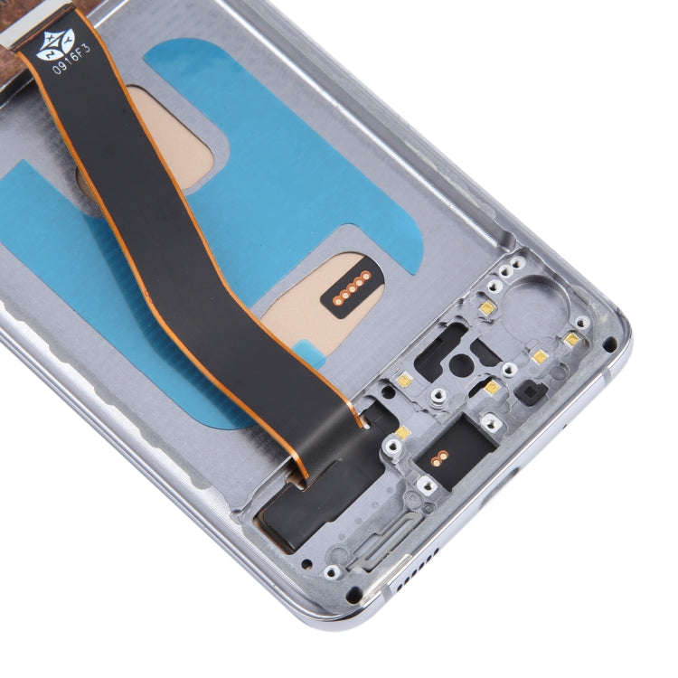 For Samsung Galaxy S20 SM-G980 TFT LCD Screen Digitizer Full Assembly with Frame, Not Supporting ...