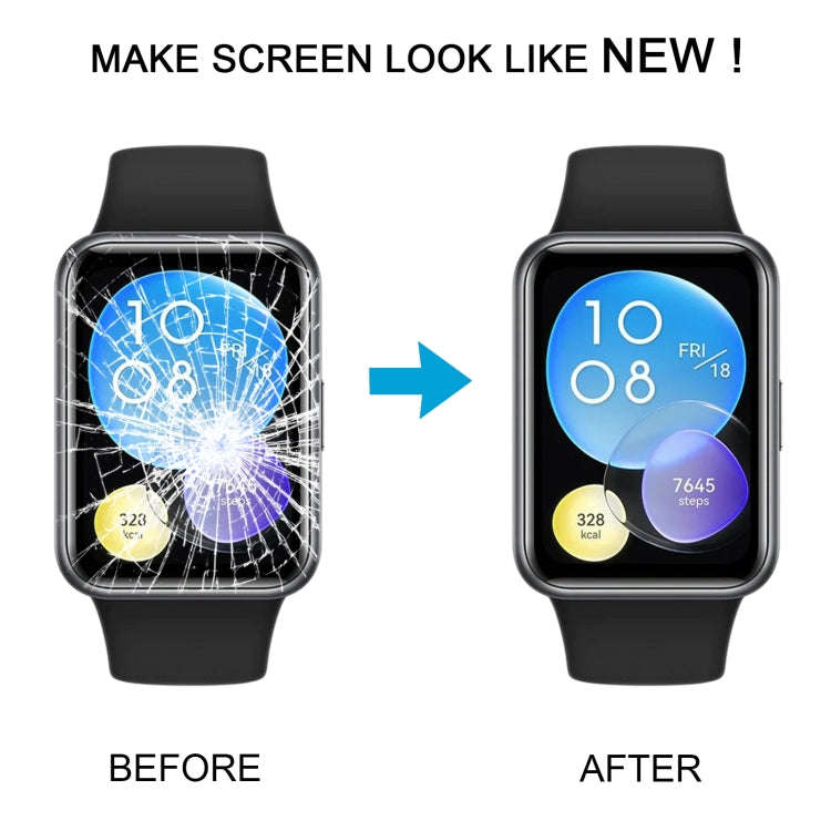 For Huawei Watch Fit 2 Original Front Screen Outer Glass Lens