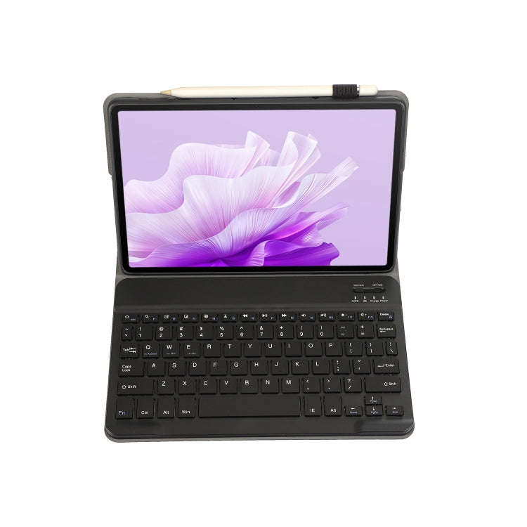 For Huawei MatePad Air 11.5 inch 2023 AH14 Lambskin Texture Ultra-thin Detachable Bluetooth Keybo...