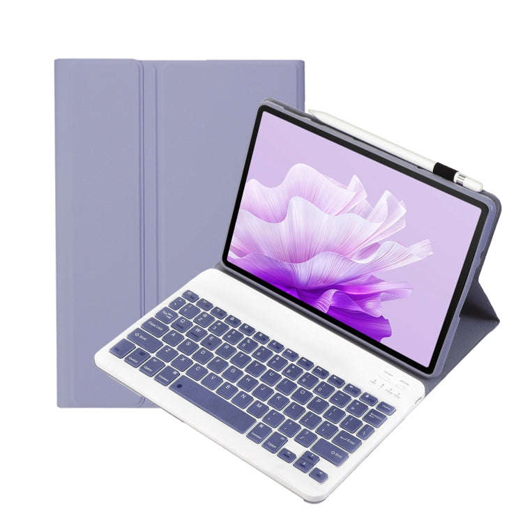 For Huawei MatePad Air 11.5 inch 2023 AH14 Lambskin Texture Ultra-thin Detachable Bluetooth Keybo...