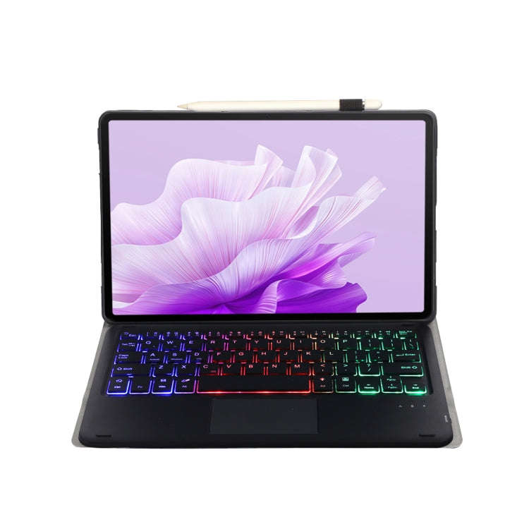 For Huawei MatePad Air 11.5 inch 2023 AH14-AS Lambskin Texture Ultra-thin Detachable Backlight Bl...