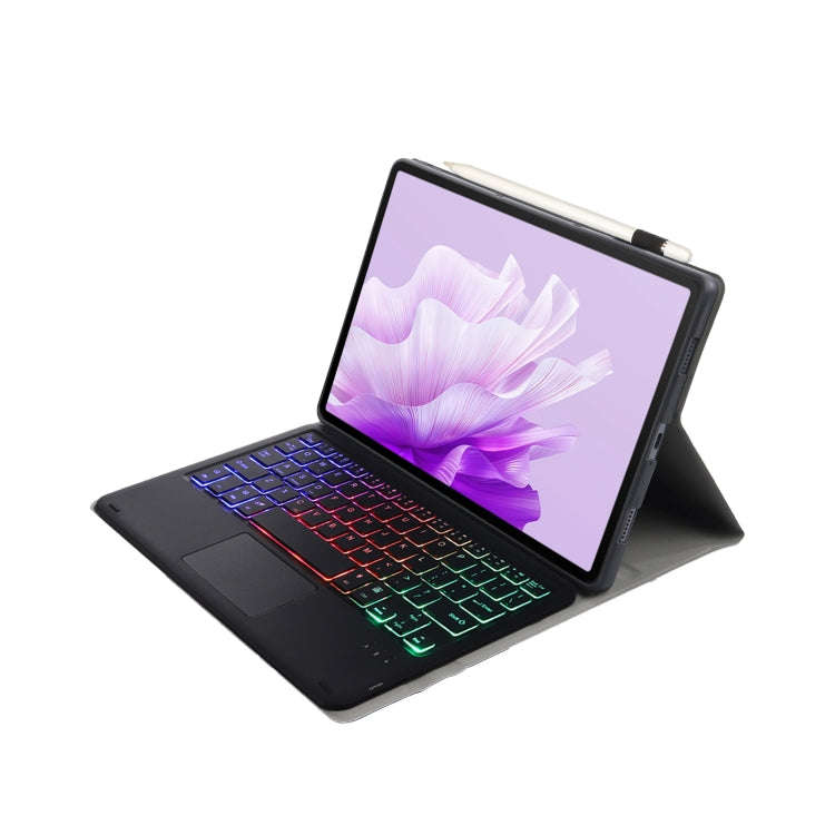 For Huawei MatePad Air 11.5 inch 2023 AH14-AS Lambskin Texture Ultra-thin Detachable Backlight Bl...