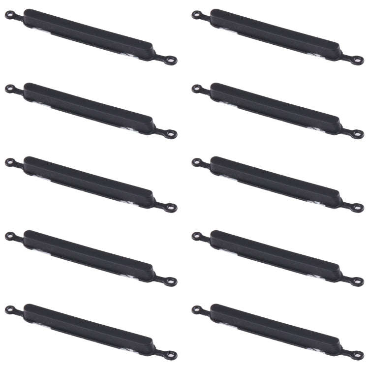 For Samsung Galaxy A03s SM-A037 10pcs Volume Control Button(Black)