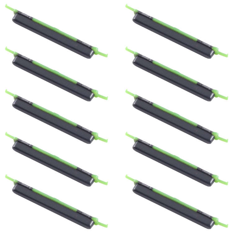 For Samsung Galaxy M23 SM-M236 10pcs Volume Control Button(Black)